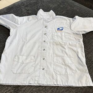 GUC UNISEX USPS button-down shirt